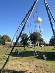 Old park in north Pawhuska, Osage County, Oklahoma